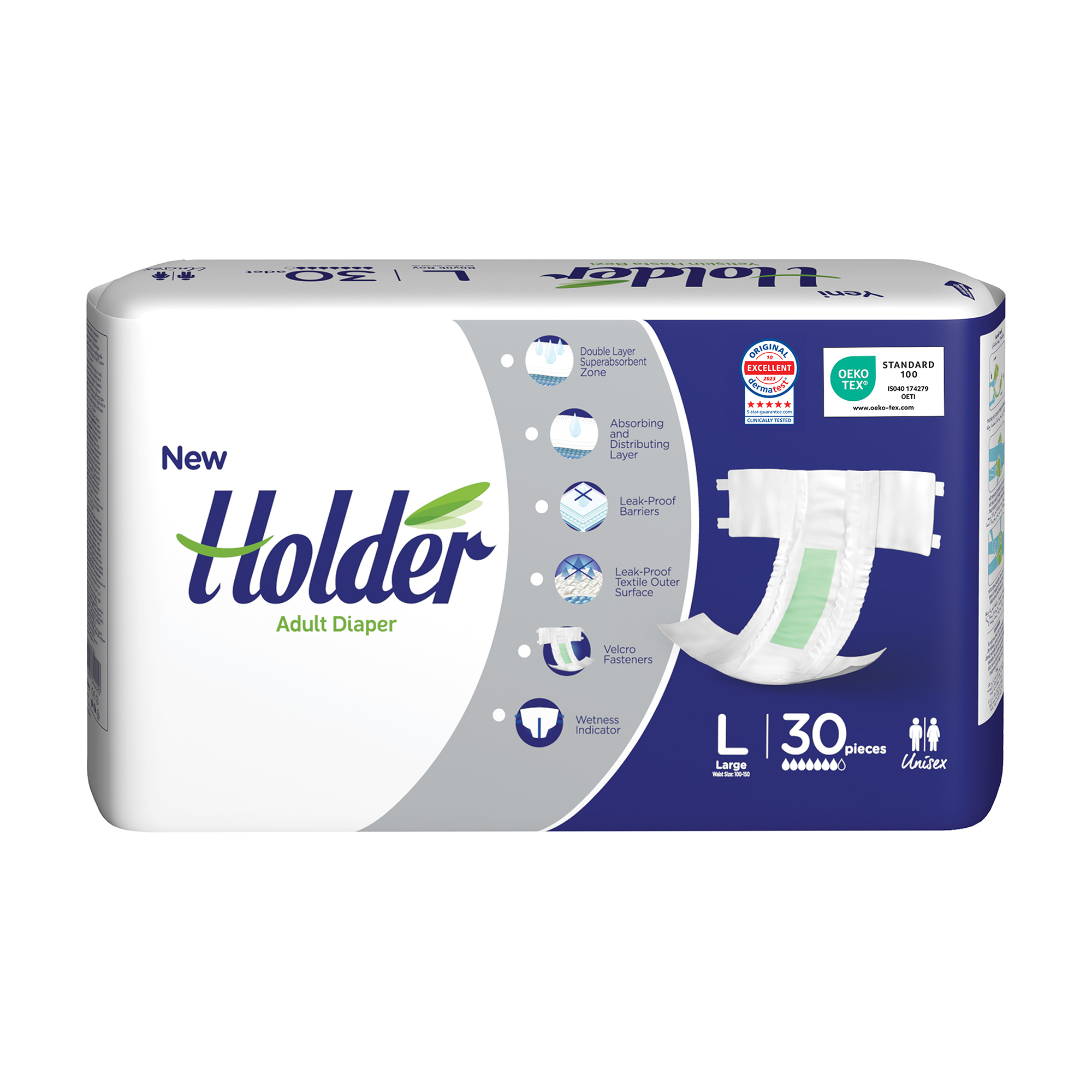 Підгузки для дорослих Holder Adult Diapers Large, 30 шт